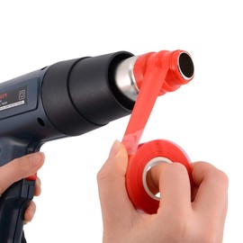 Self-Fusing Silicone Fusional Repair Tape - Self-Adhesive for Leak Seal Repair - Electrical Insulation - Heat Resist & Waterproof - Airtight - Multi-Purpose Soft Rubber Strip - 3m x 25mm x 0.5mm - Red