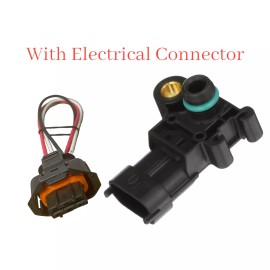 ISUMO Map Manifold Pressure Sensor W/Connector Fits Jaguar Land Rover 2012-2018