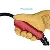 Weldas® COMFOflex® premium welding gloves, proprietary flame retardant air cushioned
