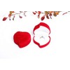 Losuya Red Love Heart Style Presentation Box Wedding Engagement Jewellery