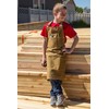 TorxGear Kids Child's Work Apron - Waxed Canvas Tool Apron