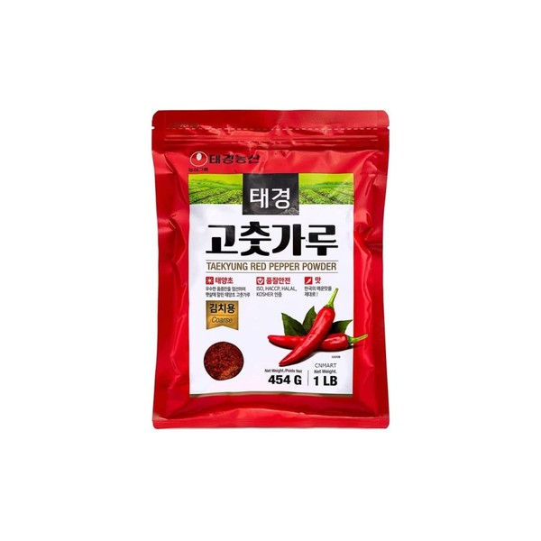 CNMART Nong Shim Gochugaru Korean Taekyung Chilli Powder Small Flakes 454G
