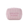 Gelato Pique PWGB254623 Quilted Logo Pouch, pink (PNK)