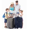 Careteilly Neoprene Luggage Handle Wrap Fluorescent Colors Luggage Identifiers (Blue)
