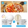3Pack G30 LED Globe Light Bulbs 2700K Soft Light, 5.5W