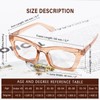 ZESAKER Progressive Reading Glasses for Women Oversized Spring Hinges Progressive