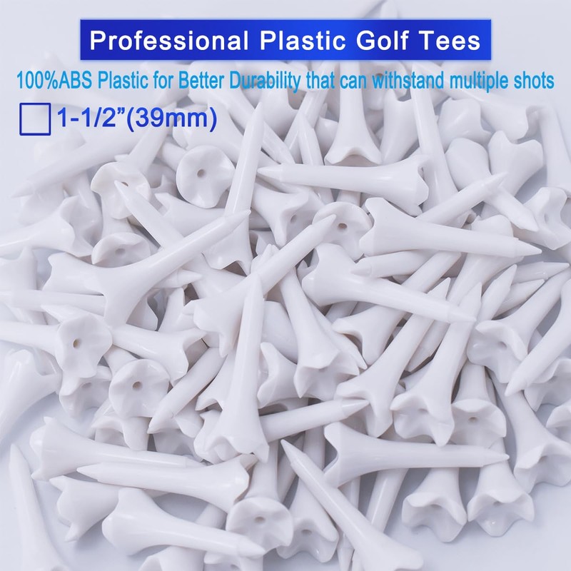 1 1/2 Inch Plastic Golf Tees,Short Golf Tees Plastic 120