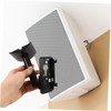 KOMBIUDA 1Set Adjustable Hanging Speaker Bracket Durable Wall Mount Hook
