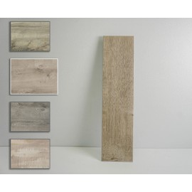 COLAMO Luxury Swatch Thick Rigid Mist Grey Peel and Stick Faux Wood Look Brick Tiles for Wall, Adhesive Shiplap Panels for Bathroom Accent Wall,Self Stick On Wooden Subway Tile for Kitchen Backsplash