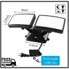 FAGUANGAO Dusk to Dawn LED Security Light,18W Plug in Flood