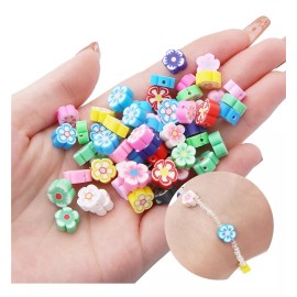 Show Me Cerámica Blanda Figuras Para Pulseras Niños Bisutería 50 Pzs