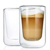 Blomus Set 2 Bicchieri per Cappuccino Nero (115 mm)