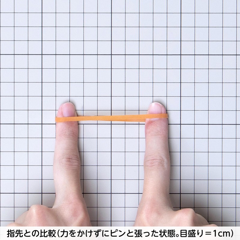 Rubber Band #210 < 17.6 oz (500 g) Transparent Bag