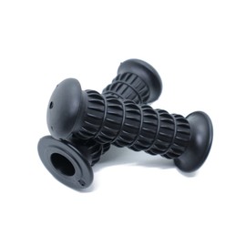 Beatus 8 Colors Bike Handle Grip 22.2mm 1 inch/25mm Non-Piercing Classic (Black, Φ22.2mm)