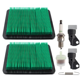 Carbhub 17211-ZL8-023 Ari Filter Kit for Honda Gc135 Gcv135 HRX217 HRR216 HRS216 GCV160 GCV190 GC160 GC190 Engines 16950-ZM0-003 Petcock Assembly, 16561-Z0L-000 Governor Spring