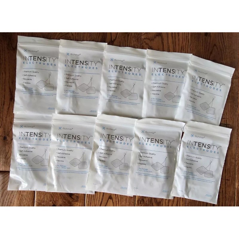 Richmar 40 Electrodos Parches 5x5 Twin Stim Tens Ems Marca