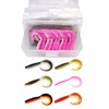 60-Count Curly Tail Grub Kit | 2.95 in High-Vibration Soft