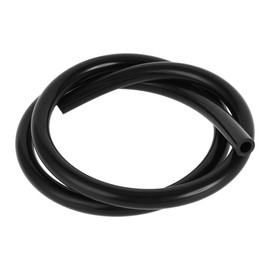 A ABSOPRO Silicone Vacuum Tubing Hose High Temperature 3.3FT 5/16" 8mm ID 2.5mm Thickness Automotive Vacuum Line Silicone Black 1pc