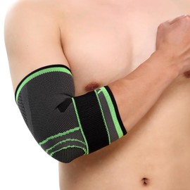 PEIZSON Elbow Sleeve for Tendonitis, Tennis Elbow, Golfers, Arthritis, and Bursitis - Relieve Elbow Pain, Ideal for Weightlifting, Suitable for Both Men and Women.