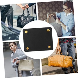 TEHAUX Luggage Handle Cover PU Protective Wrap for Handbag and Suitcase Handles Easy Installation Reduces Hand and Shoulder Pressure for Handbags Tote Bags More Black