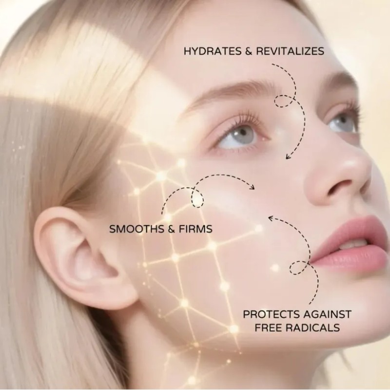 Sérum Facial Antiedad Coreano, Intenso En Péptidos De Coláge