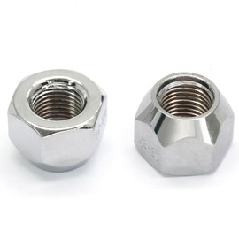 Hordion 5pcs 1/2-20 Inch Trailer Lug Nuts, 509 Tire Lugs Wheel Nut Open End Acorn Nut for 1/2" Wheel Lug Studs Trailer Camper RV Truck