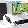 Cople RJ45 Cat5/6/7/8 Zcgoingtech Adaptador Ethernet Alta Velocidad 10Gbps