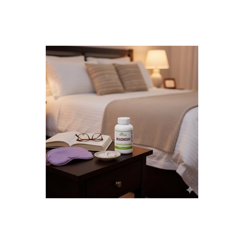 Natural Green – Citrato de Magnesio 500 mg, 60 Cápsulas