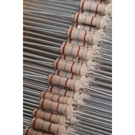 SNS 180 ohm 1/4 Watt Carbon Film Resistor 5% Tolerance Pack of 100