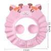 Baby Shower Cap Kids Shampoo Shield Bath Visor Hat Adjustable