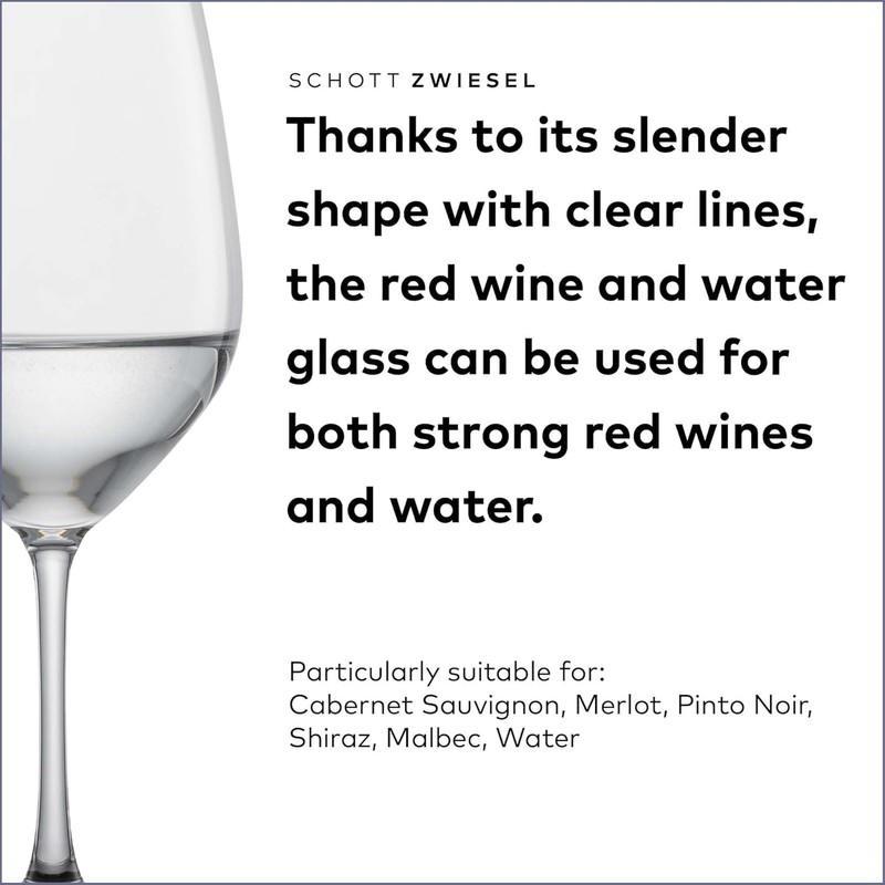 SCHOTT ZWIESEL Forté All Purpose Glass 15 Ounce (Set of