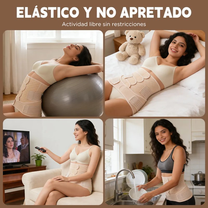 Nuevo Estilo De Faja Maternidad 2 En 1 Postparto