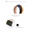 Vermani Stepless Tochigi Leather Belt with Graduated Color Buckle, green
