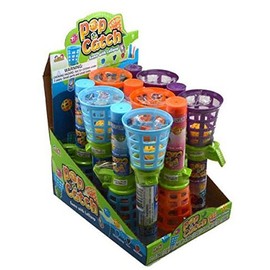 Kidsmania Pop Catch Game With Lollipop 12 Count ( New From Candy World)