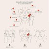 Ditind Rose Quartz Gua Sha Face Tools, GuaSha for Toxins