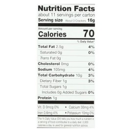 UD_Miltons Baked Crackers Case of 8 6 Oz Green Millet Grain Snacks