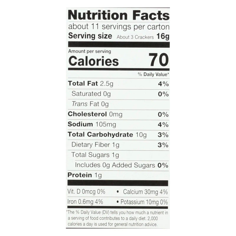 UD_Miltons Baked Crackers Case of 8 6 Oz Green Millet