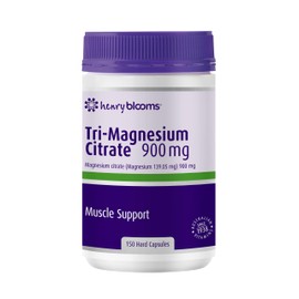 Henry Blooms 900 mg Tri-Magnesium Citrate 150 Vegetarian Capsules