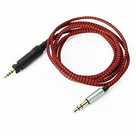 Durable Headphone Audio Nylon Cable Replacement for Shure SRH840 SRH940 SRH440 SRH750DJ