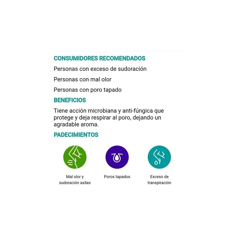 Desodorante Alumbre Salvia Sin Aluminio Antimicrobiano Blen