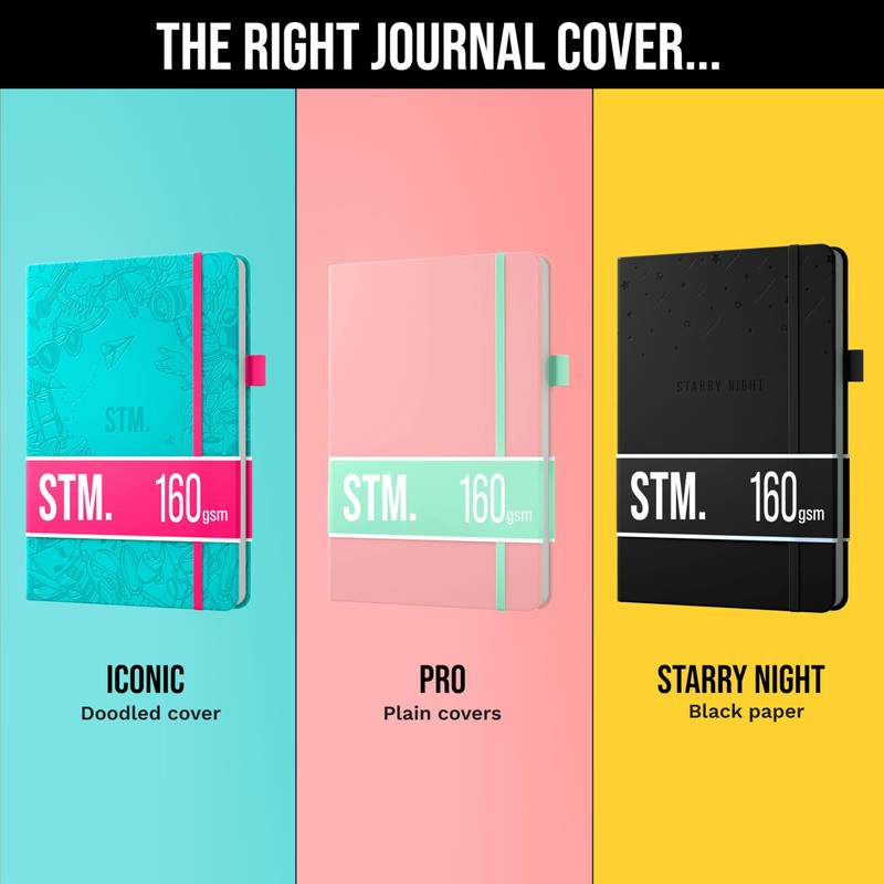 Bullet Dotted Journal Dot Grid Notebook | B5 Daily Journaling