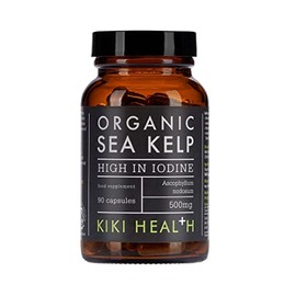 KIKI Health Organic Sea Kelp - 90 Capsules, 500mg | High in Iodine | 100% Plant-Based | No fillers