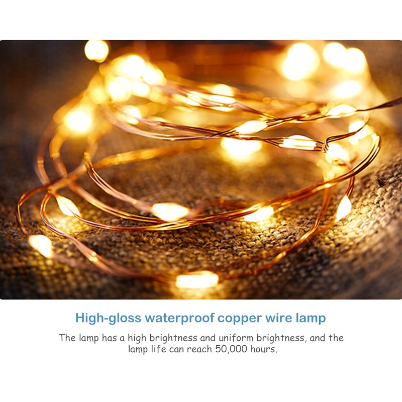 Waterfall String Lights Star Decorative Lights Twinkle Fairy Lights with