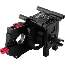 GLOBACT Steel 50T Center Diff Set Differential with Sliding Motor Mount and Center Diff Mount for 1/7 ARRMA 6S Felony FIRETEAM Infraction Mojave 1/8 6S Typhon KRATON Outcast TLR Tuned (Black)