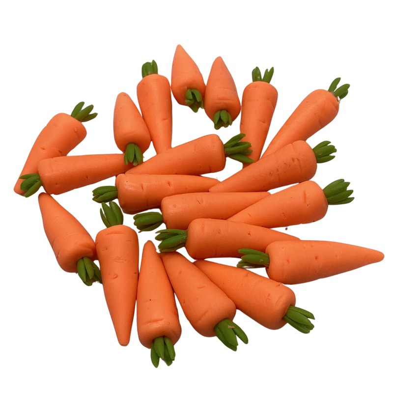 AIICraft 20 Vegetable Loose CarrotHandcrafted Decorative Home Garden