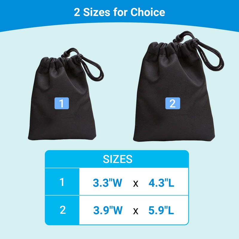 Hand Exercise Ball Storage Bag - Protective Pouch for Grip