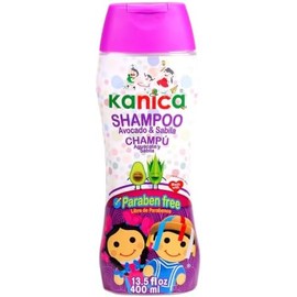 KANICA Champú sin parabenos con aloe vera y aguacate. Champú para la familia