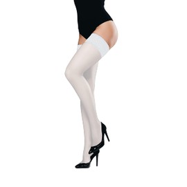 JUST BEAUTY TOUCH Semi Opaque 40 Denier Microfibre Hold Ups Stockings, 10 Colours, Sizes S-4XL