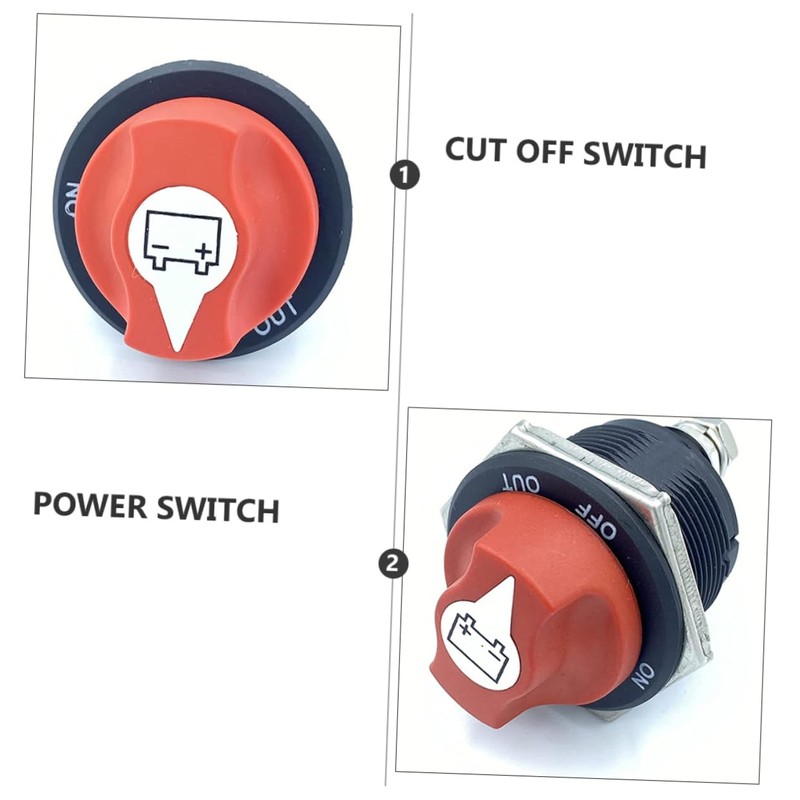 NOLITOY Isolator Switch Heavy Duty Disconnect Power for Rv ATV