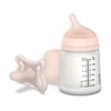 Suavinex ZeroZero Baby Bottle Set 180ml Adjustable Flow + Mini